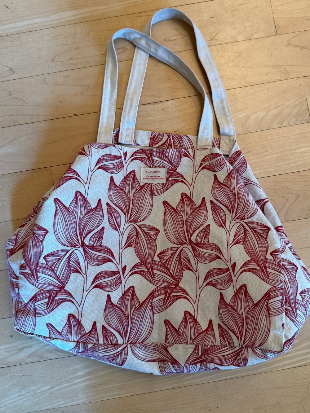 Clarins Recycled Fiber Tote